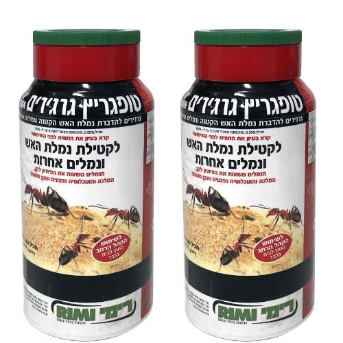 טופגריין  פיתיון להדברת נמלת האש 250 גרם  2 יחידות