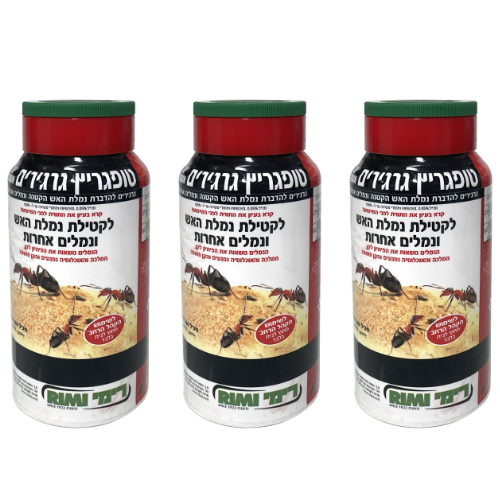 Itagreen | טופגריין הפיתיון העוצמתי להדברת נמלת האש 250 גרם 3 יחידות