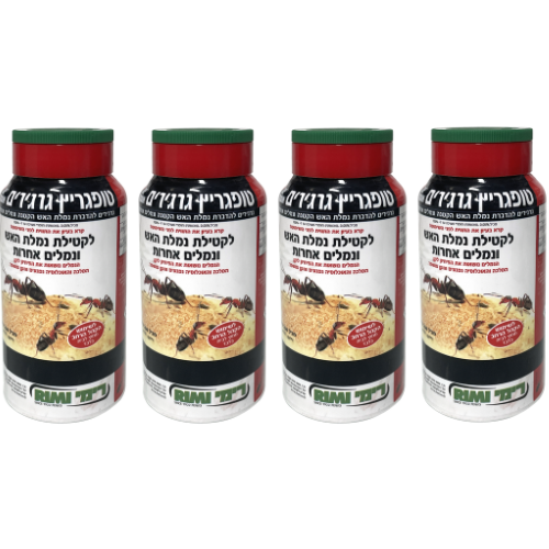 Itagreen | טופגריין הפיתיון העוצמתי להדברת נמלת האש 250 גרם 4 יחידות