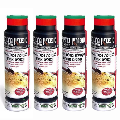 Itagreen | טופגריין הפיתיון העוצמתי להדברת נמלת האש 500 גרם 4 יחידות