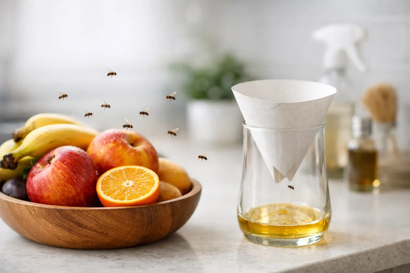 זבובי פירות בבית? כך מטפלים נכון