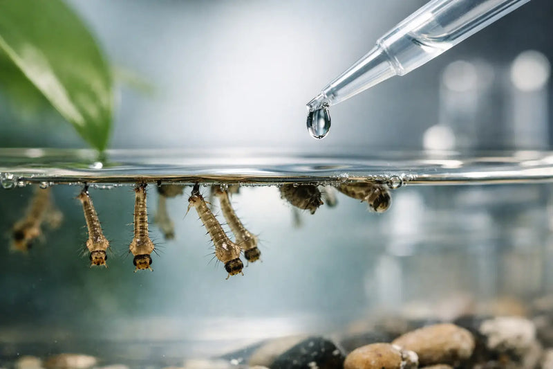 איך לטפל בזחלי יתושים בצורה יעילה