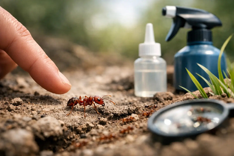 נמלת אש - איך מזהים ומטפלים נכון
